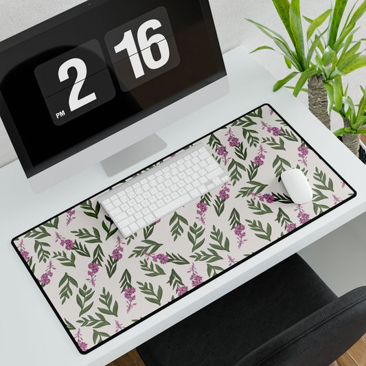 Desk Mat Fireweed Alaskan Wildflower