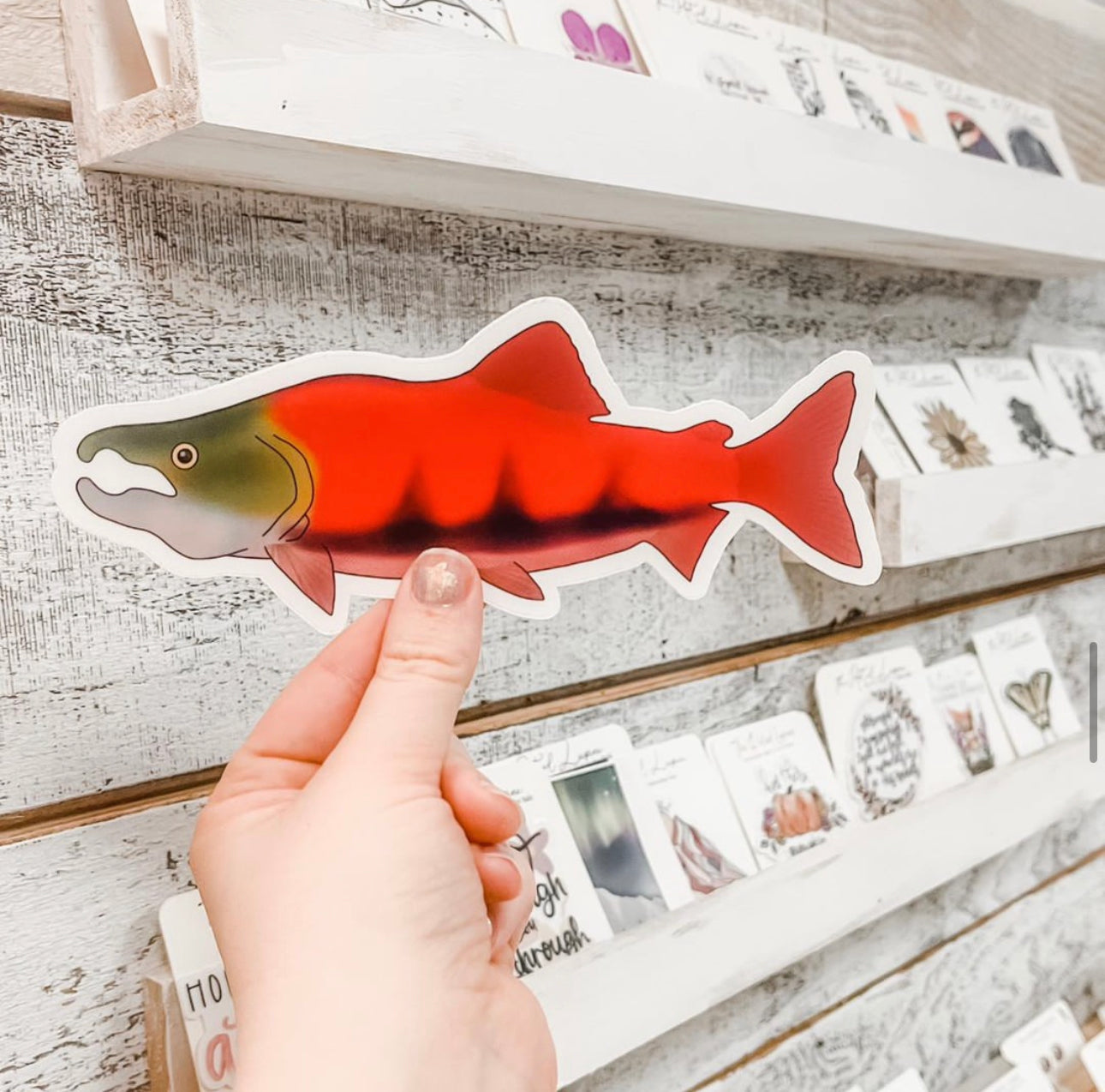 King Salmon Decal – The Rooted Lupine